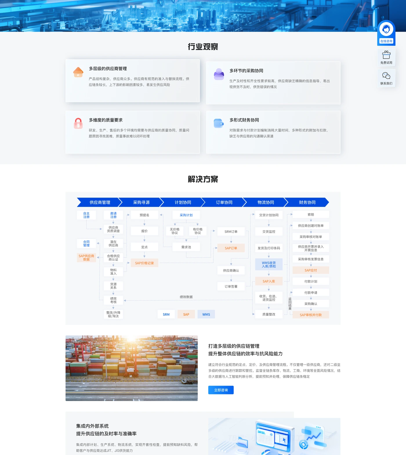 行业解决方案